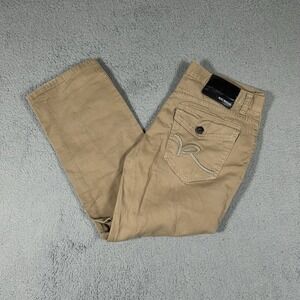 Y2k brown rocawear pants straight leg size 32x26 altered